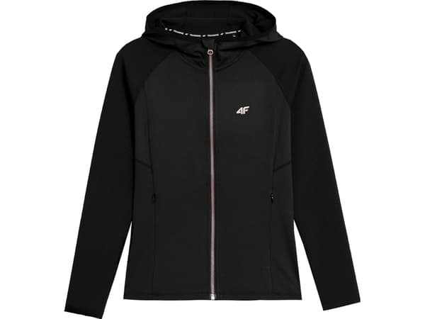 Women's sweatshirt 4F deep black H4Z21 BLDF012 20S M