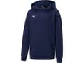 Miniatyrbilde 4 av 4: Puma Genser for barn Puma teamGOAL 23 Casuals Hoody Jr marineblå 656711 06 152