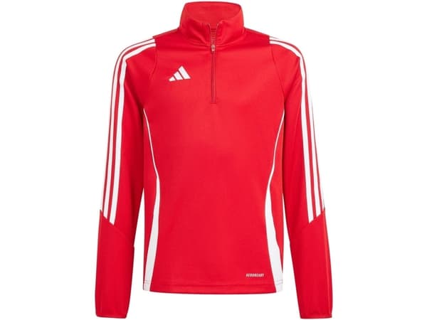 Sweatshirt for kids adidas Tiro 24 Training Top red IR9361 164cm
