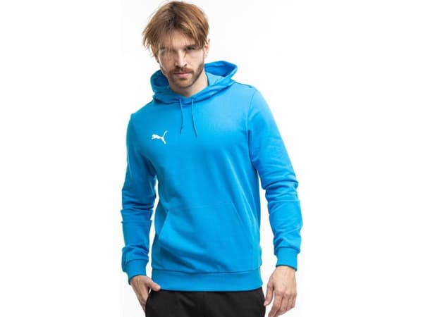 Puma Team Goal Casuals Hoody blue 658618 02