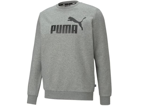 Puma ESS Big Logo Crew FL Men's Sweatshirt Grey 586678 03 XL