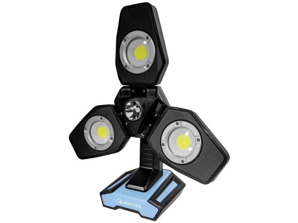 Brüder Mannesmann Q30600 Quantool LED (RGB) työvalo Paristokäyttöinen 3500 lm