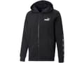 Miniatyrbilde 1 av 2: Herrebluse Puma ESS+ Tape hettegenser med full glidelås FL svart 670270 01 (M)