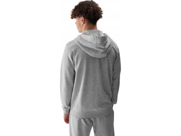 Men's sweatshirt 4F M0951 cool light gray melange 4FWSS24TSWSM0951 27M 2XL