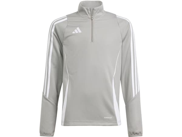 Sweatshirt for kids adidas Tiro 24 Training Top gray IR9363 140cm