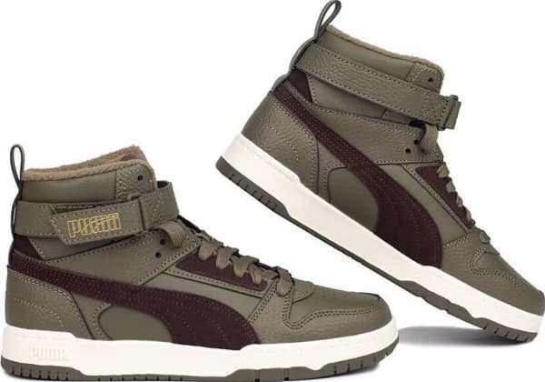 Puma RBD Game WTR Kids Shoes Olive 388449 01