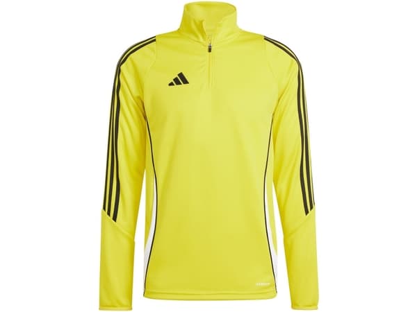 adidas Tiro 24 Training Top Yellow Sweatshirt IS1043 S
