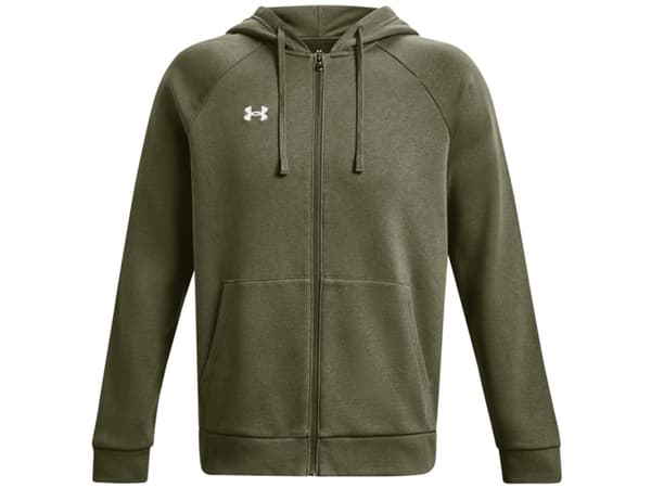 Under Armour Men's Rival Fleece FZ Hoodie Khaki 1379767 390