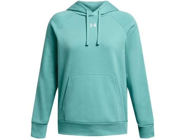 Under Armour Women's Rival Flecce Hoodie Mint 1379500 482