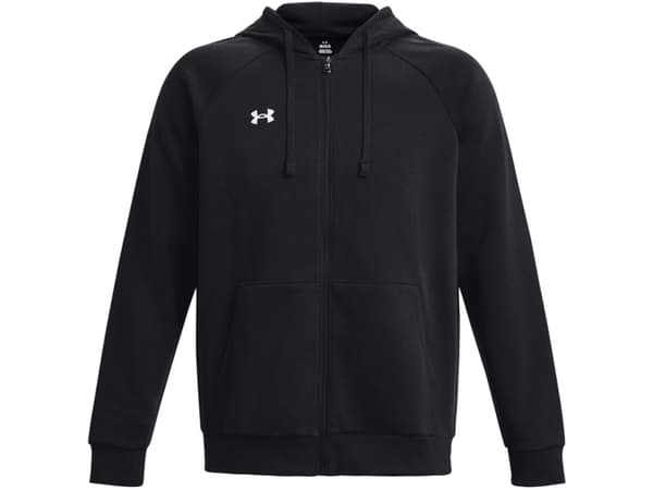 Under Armour Men's Rival Fleece FZ Hoodie black 1379767 001