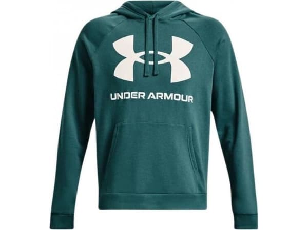 Under Armour Miesten Rival Fleece Big Logo HD Vihreä 1357093 722 1357093 722