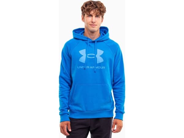 Under Armour Rival Fleece Logo HD Men's Sweatshirt blue 1379758 406 M