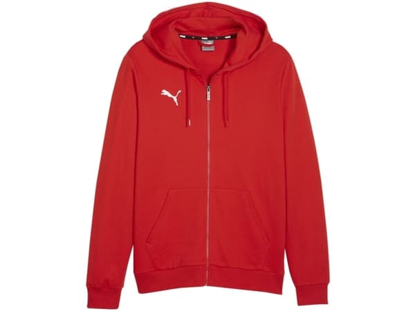 Puma Team Goal Casuals Hooded Red 658595 01