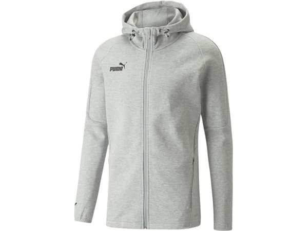 Puma teamFINAL Casuals Hooded Jkt grey sweatshirt 657383 33