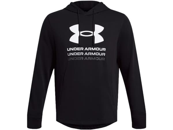 Under Armour UA Rival Terry Graphic Hoodie black 1386047 001