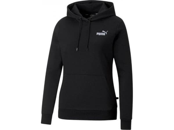 Puma ESS+ Embroidery Hoodie FL svart 670004 01
