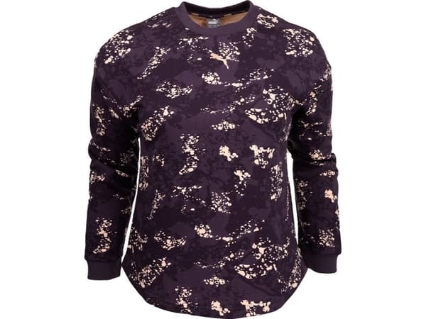 Puma Alpha AOP Crew FL Sweatshirt Purple 589241 16 116cm
