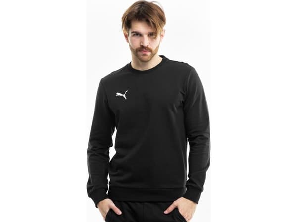 Puma Team Goal Casuals Crew Neck Sweat Black 658592 03 M