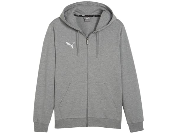 Puma Team Goal Casuals Hooded Grey 658595 33