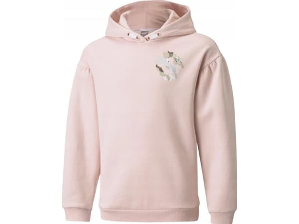 Puma Alpha Hoodie FL Sweatshirt Light Pink 589232 36 164cm