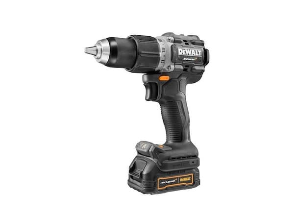 DeWALT DCD85ME2QT-QW, Pistolgrepsbor, Børsteløs, 90 Nm, Batteri, 18 V, 2 stk.