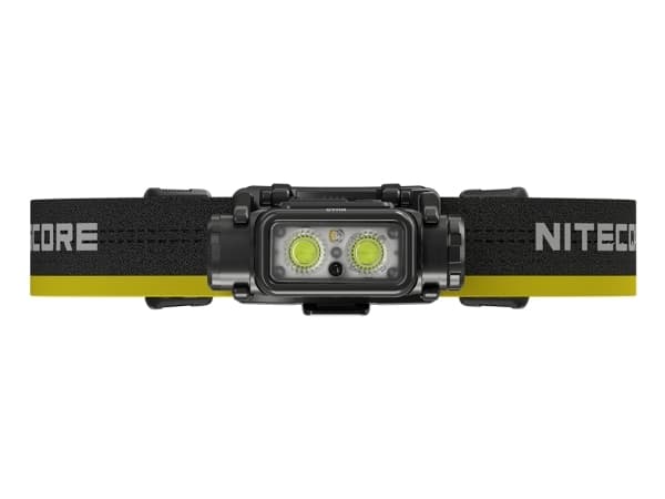 Nitecore NU45, Hodebåndslommelykt, Sort, Polykarbonat (PC), Knapper, Batterinivå, 2 m