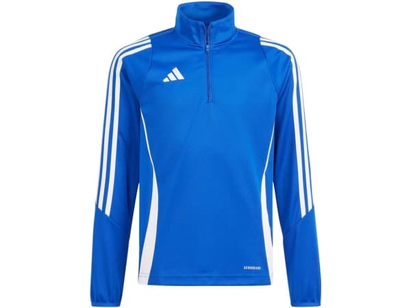 Sweatshirt for kids adidas Tiro 24 Training Top blue IR9364 164cm
