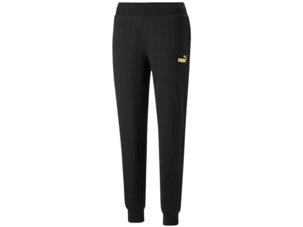 Puma ESS+ Metallic Housut FL musta 849959 01 (L) (L)