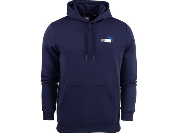 Miesten Puma ESS+ 2 Col Small Logo huppari FL tummansininen 674471 06