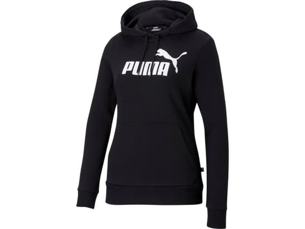 Puma Dam Puma ESS Logo Hoodie TR Svart 586791 01 L
