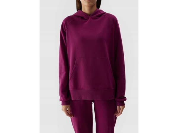 Women's sweatshirt 4F F0955 purple 4FWSS24TSWSF0955 51S S