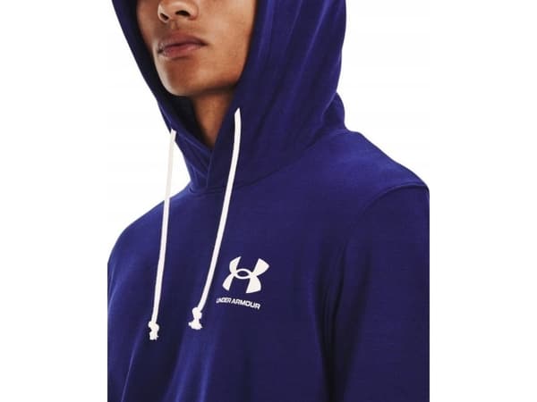 Under Armour UA Rival Terry LC HD Blue 1370401 468 Men's Sweatshirt