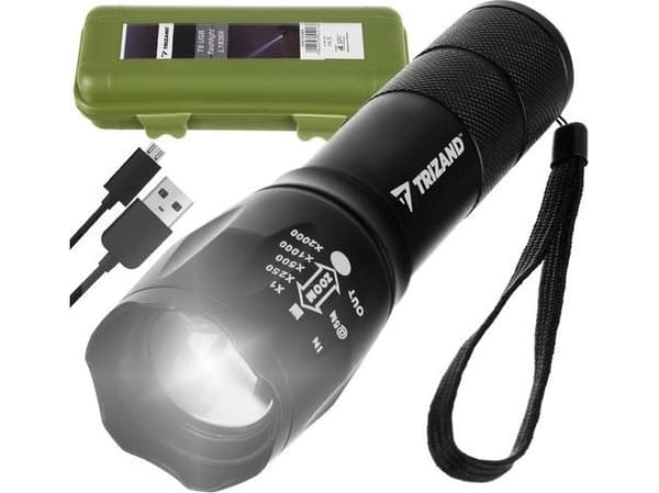 Latarka Trizand Latarka T6 USB L18368 L18368