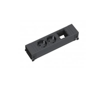 Bachmann 916.062, Plast, Svart, 2 AC-utgångar, 220 mm, 1 styck