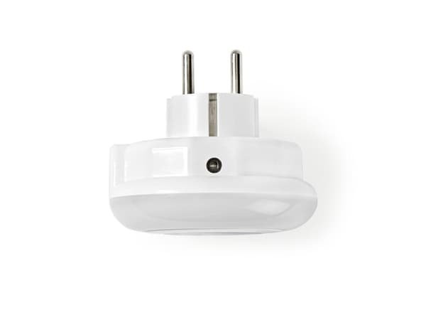 Nedis LNLGSOCK01, Kytkettävä yövalo, Valkoinen, Vihreä, Punainen, Valkoinen, Universaali, Kosketus, Tyyppi F