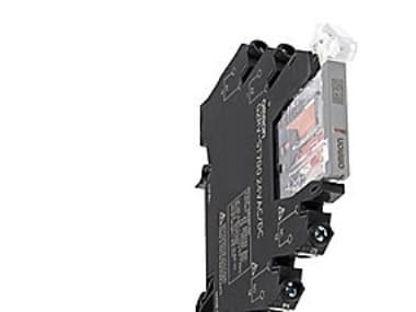 Rele 6mm 6A 24 VAC/DC, - Slimline, SPDT, ruuviliittimet, 708527