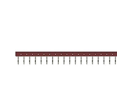Remmar för relä 6mm -ST - 20p röd G2RV-ST/G3RV-ST, 708512