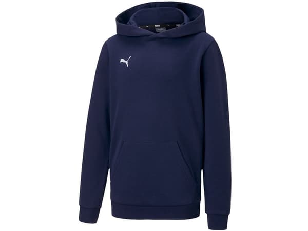 Puma barntröja Puma teamGOAL 23 Casuals Hoody Jr marinblå 656711 06 152