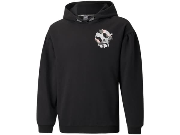 Puma barnegenser Puma Alpha Hoodie FL G svart 589232 01 116cm
