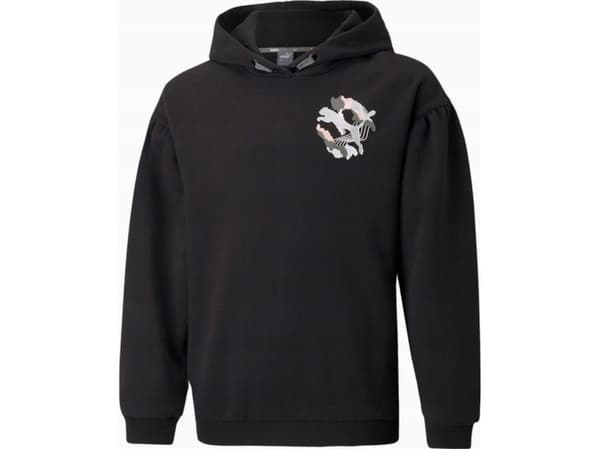 Puma barnegenser Puma Alpha Hoodie FL G svart 589232 01 116cm