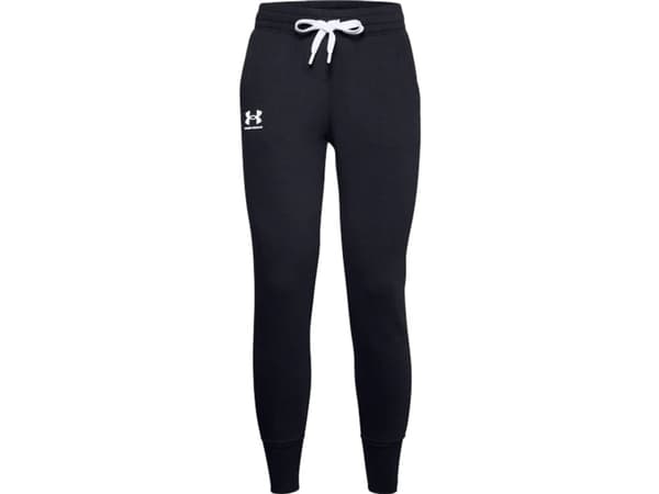 Under Armour Rival Fleece damebukser, svart 1356416 001 (M)