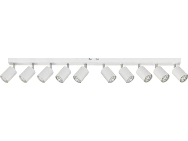 Hengelampe Orno DOA vegglampe, effekt maks. 10x50W, GU10, IP20, hvit