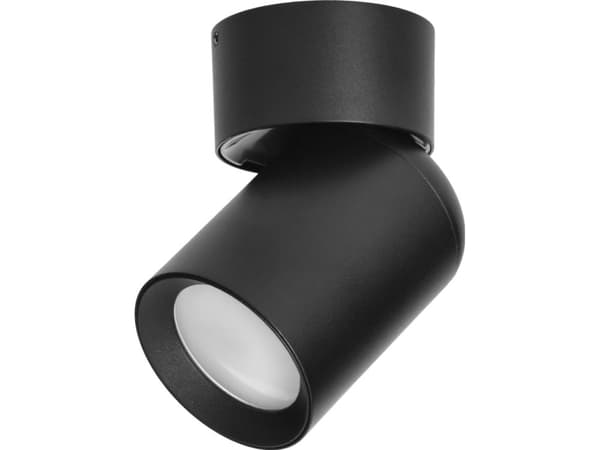 Hengelampe Orno MALTA SP 1, vegg- og takmontering, GU10 maks. 12W, IP20, svart