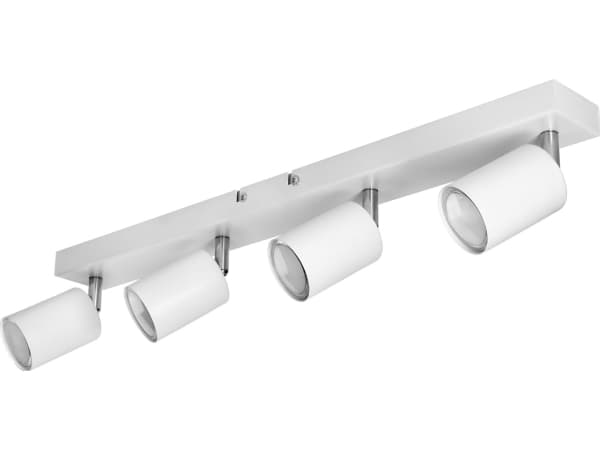 Hengelampe Orno DOA vegglampe, effekt maks. 4x50W, GU10, IP20, hvit