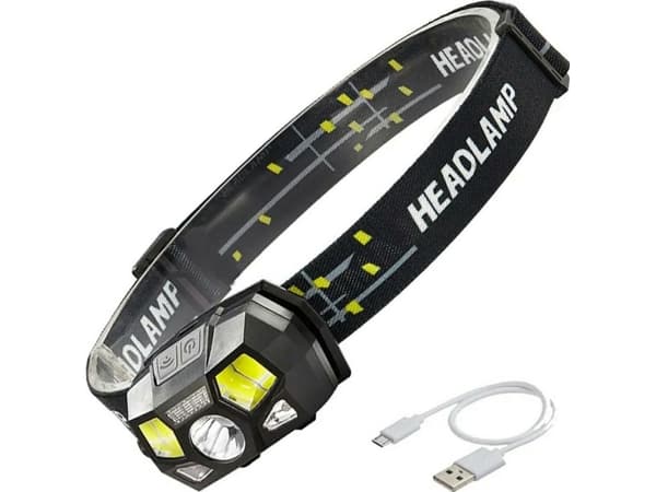 ATL ZD112 Head taskulamppu led liiketunnistin taskulamppu