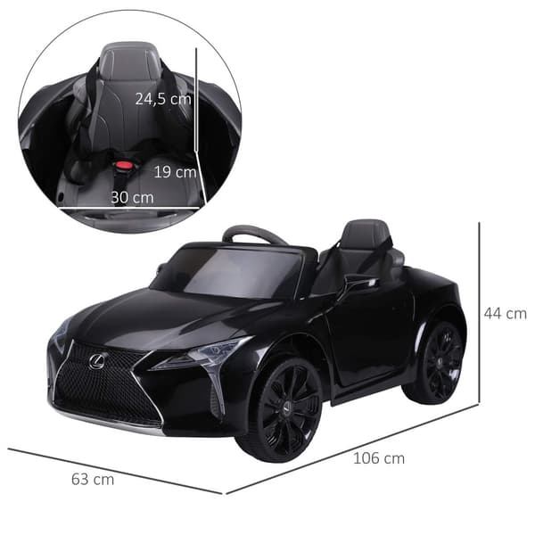 Lexus LC500 sähköauto 6V