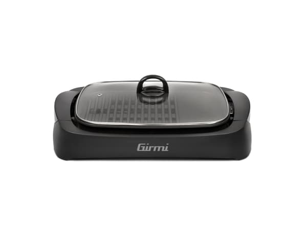 Girmi BQ90, 2200 W, Grill, Elektrisk, inomhus, 1 zone(s), Bordsskiva Svart