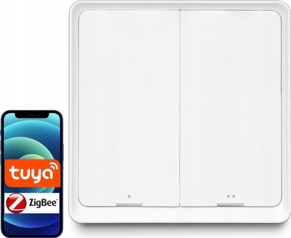 Tuya Pilot sceneknapp TUYA SC12 ZigBee 2 kanaler 6 SCENER