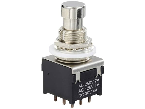 TRU COMPONENTS Painekytkin 3 P2T, jossa suora tappi TC-12193712 Katkaisuvirta (max.): 4 A 1 kpl