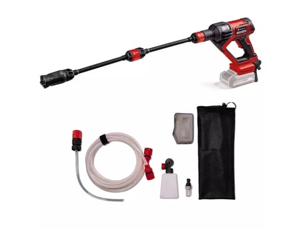 Einhell sladdlös högtryckstvätt, HYPRESSO 18/24-1 - SOLO Svart, Röd